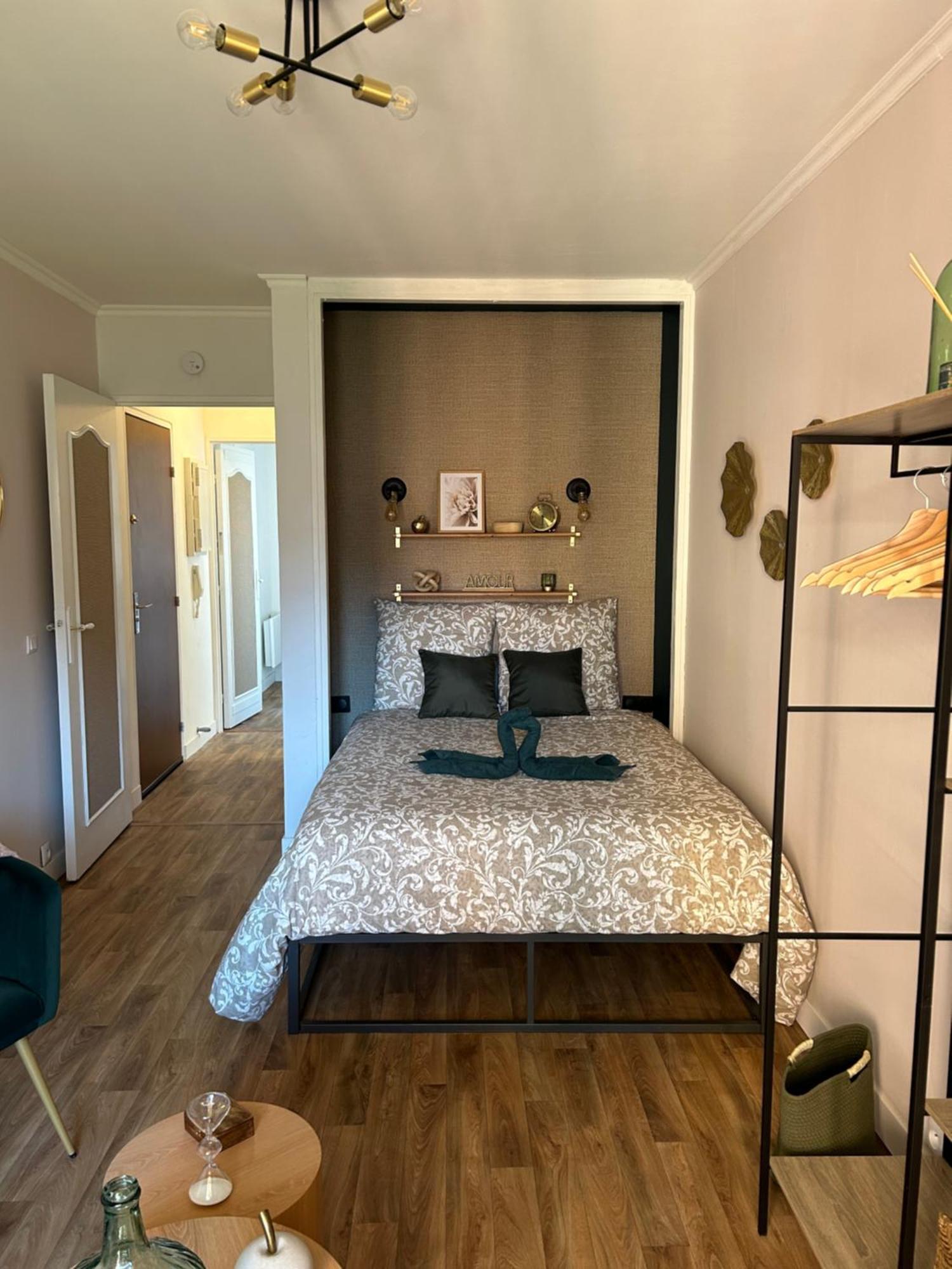 La Suite Emeraude, Studio Chic, Acces Direct Plage Кабур Екстериор снимка